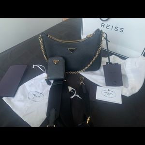 (SOLD) Prada Re-edition 2005 Saffiano Leather (black)
